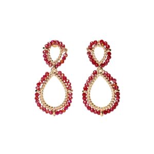 pendientes-rojos-bolas