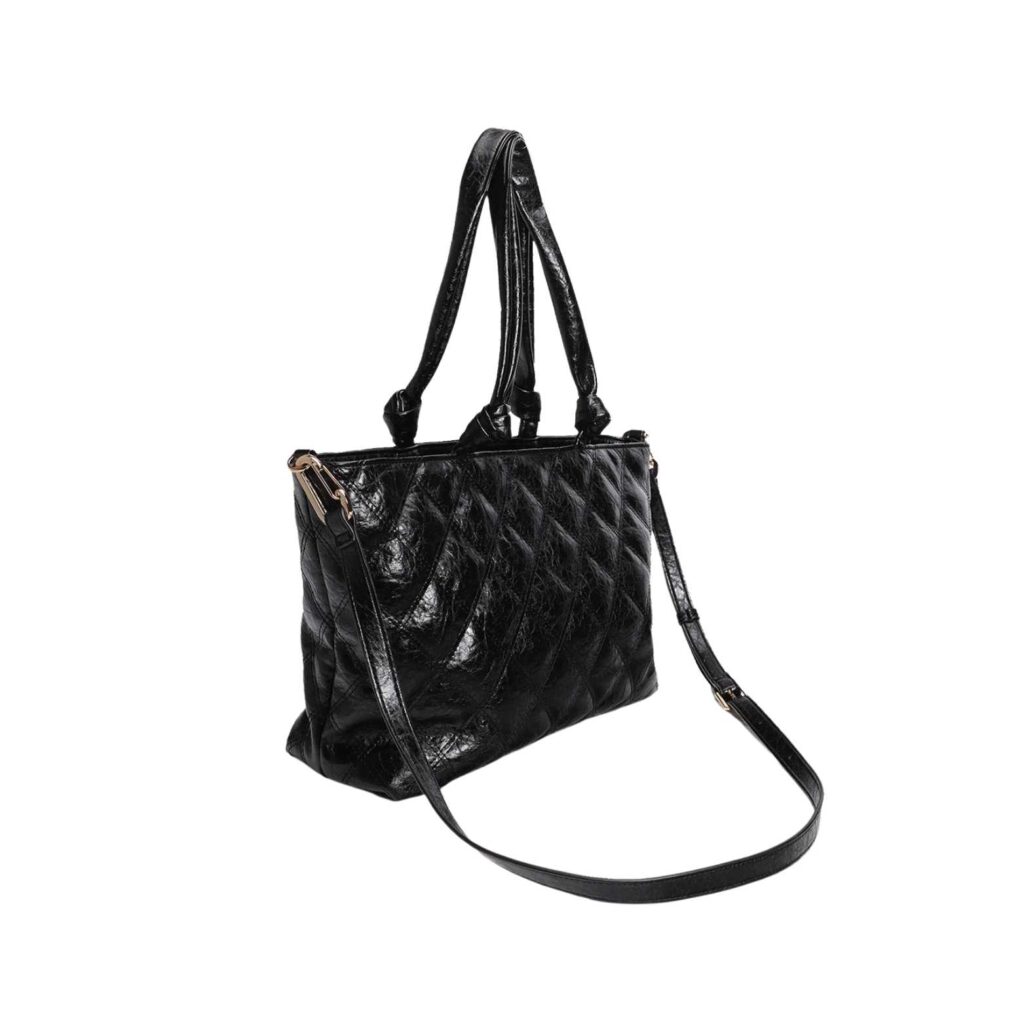 bolso-negro-acolchadoshopper