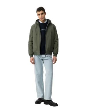 Chaqueta Belcher Verde de Tiffosi